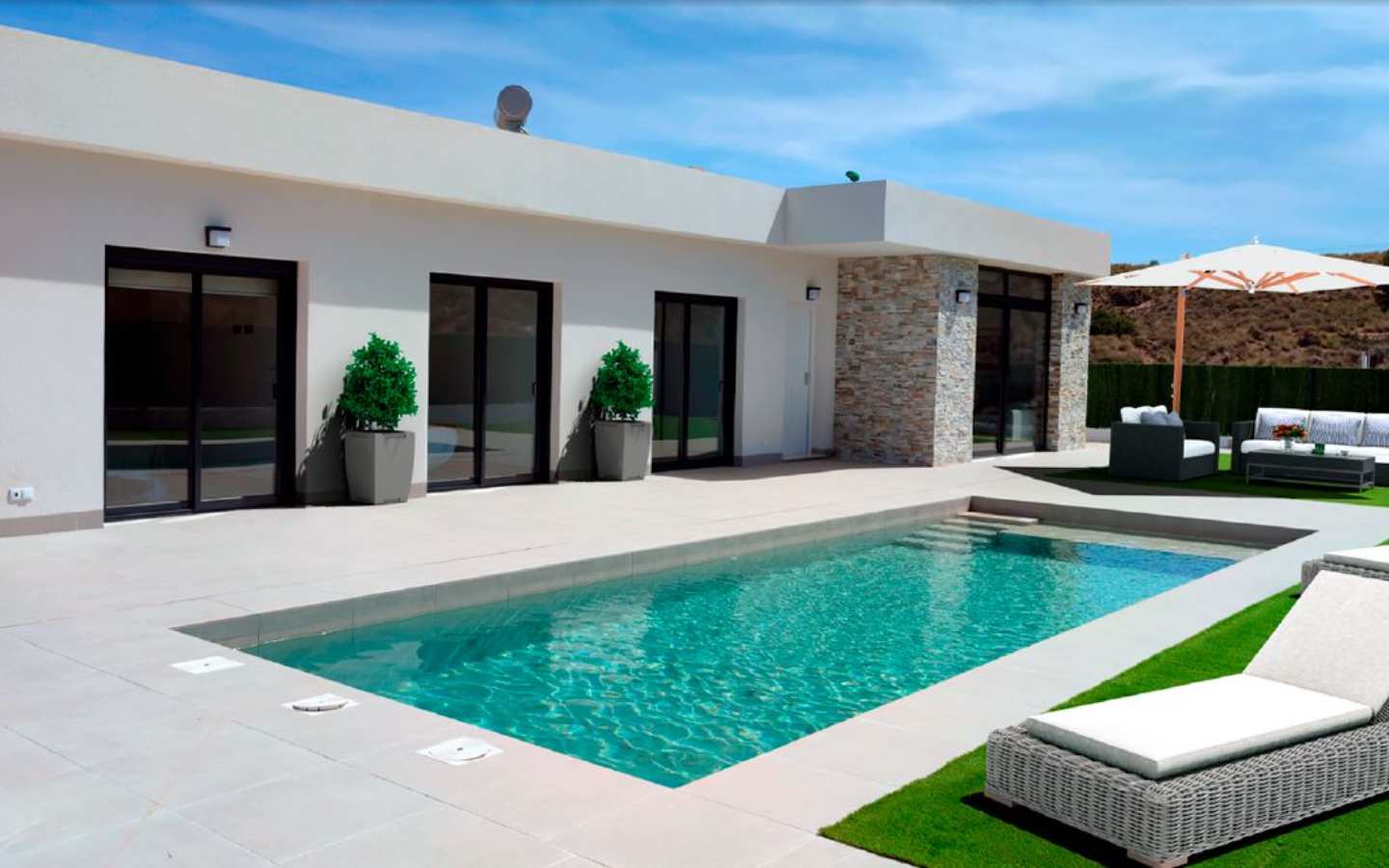 Виллы (3 спальни)