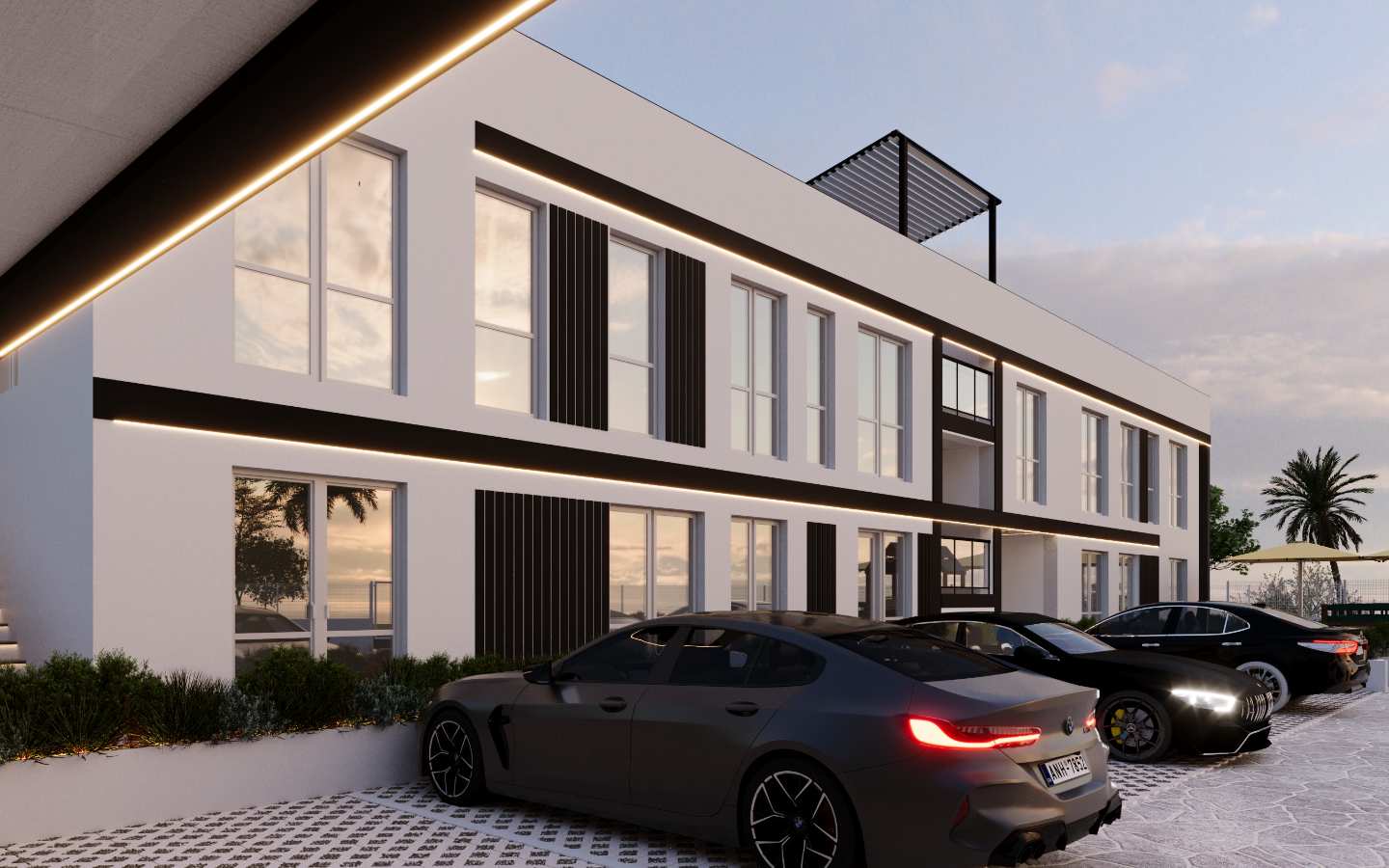 Туристические апартаменты (2 спальни) 