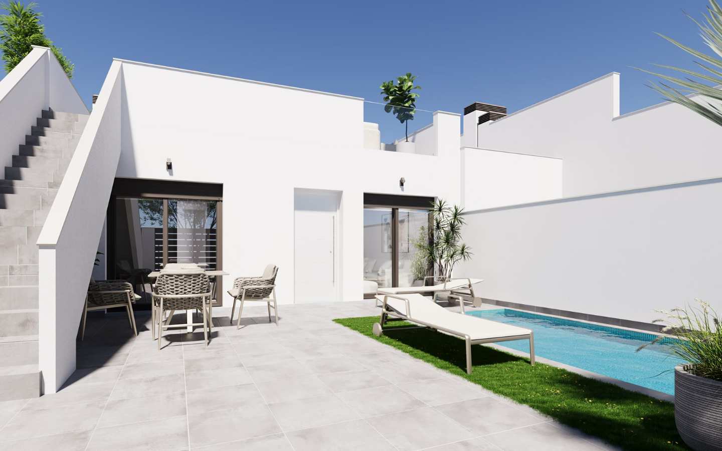 Таунхаусы (2 спальни)