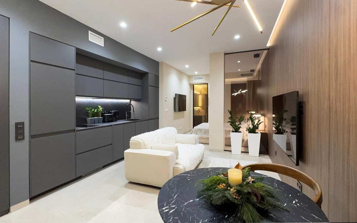 Квартира (1 спальня) 